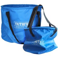 Faithfull 2 Piece Collapsible Bucket Set