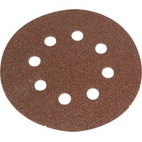 125mm Hook Loop Perforated Sanding Discs 125mm Medium Fine Pack 5