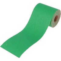 Faithfull Green Aluminium Oxide Sanding Roll 115mm 10m 60g