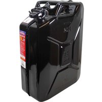 Faithfull Metal Jerry Can 20l Black