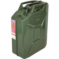 Faithfull Metal Jerry Can 20l Green