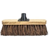 Threaded Socket Bassine Broom Head Varnished 12"