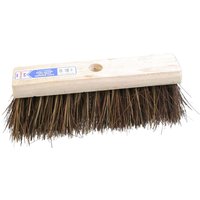 Stiff Bass Cane Flat Broom Head 13"