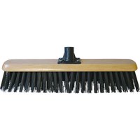 Faithfull Threaded Socket Black PVC Platform Broom Head 18" 18"
