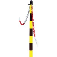 Plastic Post Chain Yellow