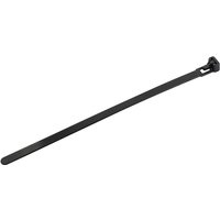 Faithfull Reusable Cable Ties Black