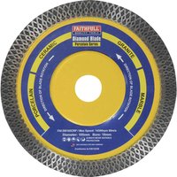 Porcelain Tile Diamond Cutting Disc 105mm 16mm