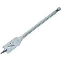 Impact Rated Hex Shank Flat Drill Bit 20mm 150mm