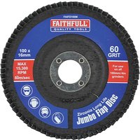 Zirconium Abrasive Flap Disc 100mm Medium