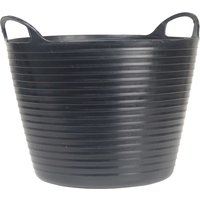 Faithfull FAIFLEX15B Heavy-Duty Polyethylene Flex Tub 15 litres Black