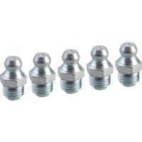 Faithfull Grease Nipple Straight Metric M8 x 1.0mm Pitch