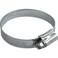 Zinc Plated Hose Clips 45mm 60mm Pack 1