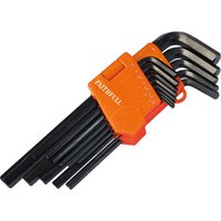 13 Piece Long Hexagon Allen Key Set Metric