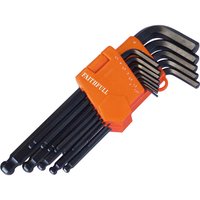 13 Piece Long Ball End Hexagon Allen Key Set