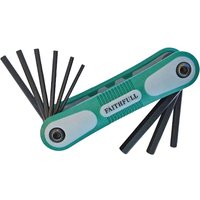 9 Piece Hexagon Allen Key Set Imperial