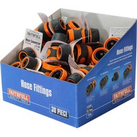 Plastic Female Hose Connector 1 2" 12.5mm Pack 30