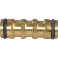 2 Way Brass Hose Coupling