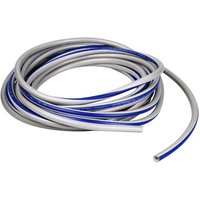 Faithfull NTS Reinforced Anti Twist Garden Hose Pipe 1/2" / 12.5mm 15m Blue & Grey