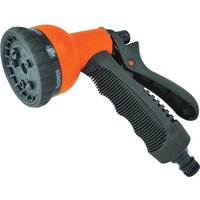 Plastic 8 Pattern Adjustable Water Spray Gun