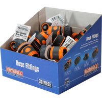 Faithfull Plastic Water Stop Hose Connector