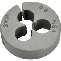 HSS Straight Flute Split Dies M3 13 16"