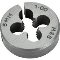 HSS Straight Flute Split Dies M6 13 16"