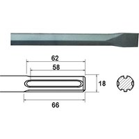 SDS Max Flat Chisel 400mm 25mm