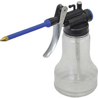 Faithfull Transparent Plastic Oil Can 350ml