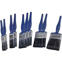 Faithfull 10 Piece Synthetic Utility Paint Brush Set