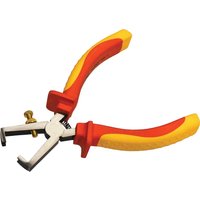 Faithfull VDE Insulated Wire Stripper Variable Capacity