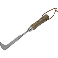 Faithfull Prestige Stainless Steel Hand Patio Knife Ash Handle