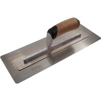 Cork Handle Flex Finishing Plastering Trowel 14" 5"