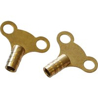 Brass Radiator Keys Pack 2