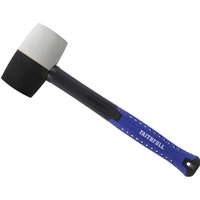 Faithfull Black & White Fibreglass Combination Mallet 680g