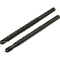 2 Piece Wood Rasp Metal File Saw Drill Bit Set