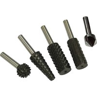 5 Piece Rotary Rasp Countersink Set