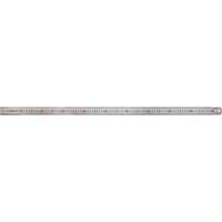 Faithfull Matt Silver Measuring Rule Metric 1m