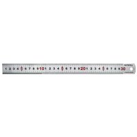 Faithfull Matt Silver Measuring Rule Metric 300mm