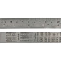 Stainless Steel Rule 6" 150mm