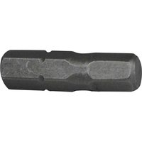 Hexagon S2 Grade Steel Screwdriver Bits Hex 4mm 25mm Pack 3