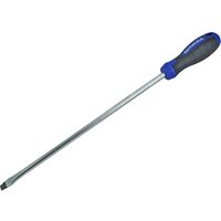 Soft Grip Flared Slotted Tip Screwdriver 10mm 300mm