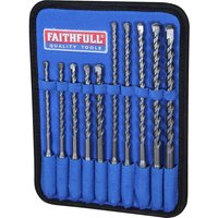 10 Piece SDS Plus Drill Bit Set