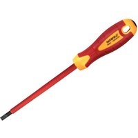VDE Insulated Soft Grip Slotted Screwdriver 5.5mm 125mm