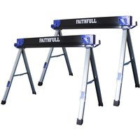 Folding Saw Horse Pair