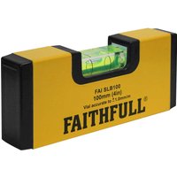 Magnetic Mini Spirit Level 4" 10cm
