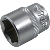 Faithfull 3/8" Drive Hexagon Socket 3/8" 18mm