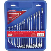18 Piece Combination Spanner Set Metric