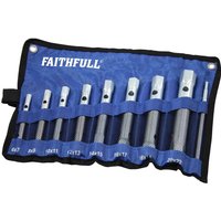 8 Piece Box Spanner Set Roll