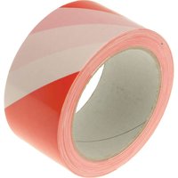 Hazard Warning Safety Tape Red 50mm 33m