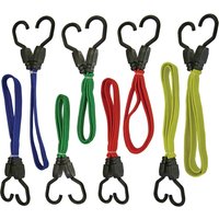 8 Piece Bungee Cord Elastic Strap Set